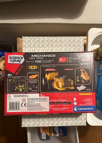 Clementoni STEM Mekanik Haul Kamyon Model Kiti
