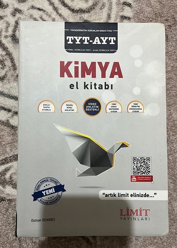TYT-AYT Kimya El Kitabı - Limit Yayınları