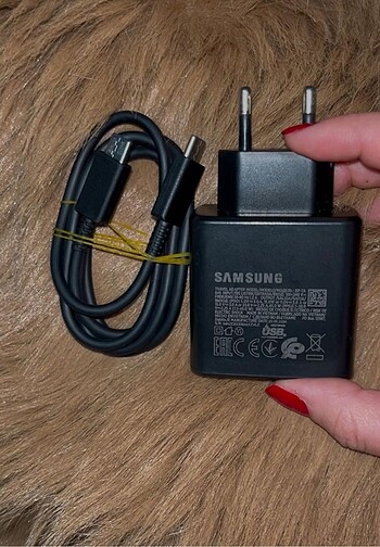 Orjinal samsung şarj aleti 45watt hızlı