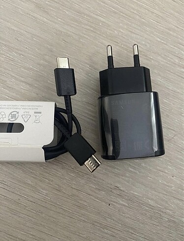 Orjinal samsung şarj aleti 25watt hızlı