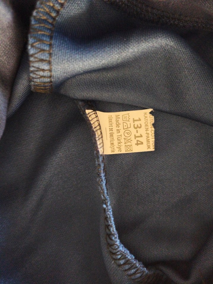 Oysho Mavi Parlak çocuk - Görsel 3