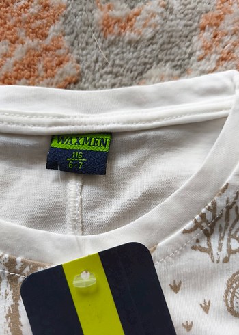 unisex çocuk tişört sıfırdır - Görsel 2