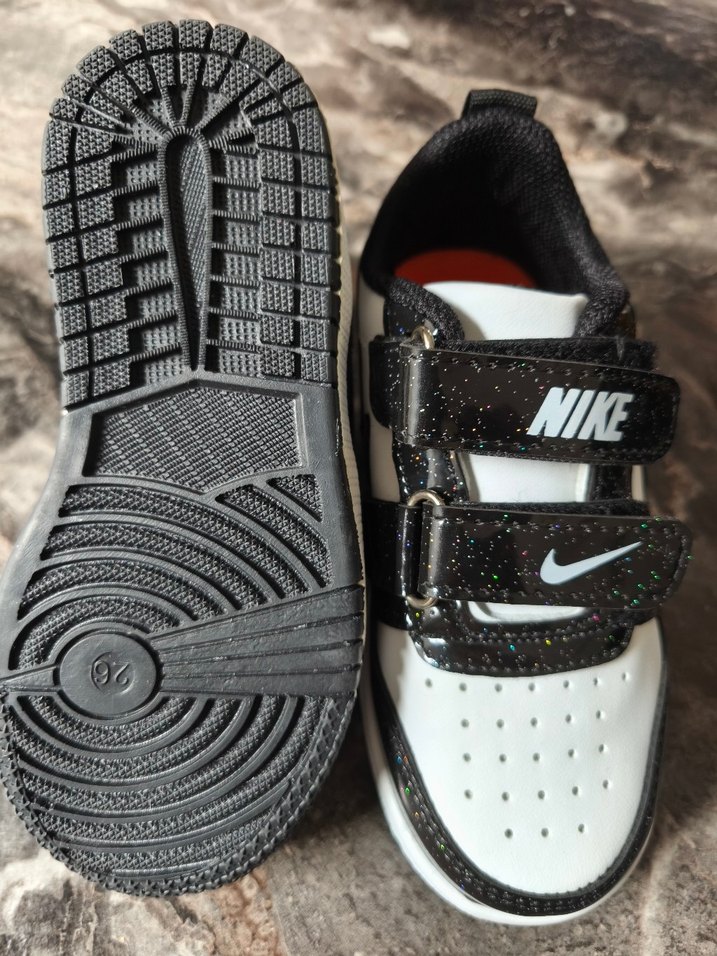 Renkli Desenli Beyaz kız çocuk Spor Ayakkabı - Görsel 3