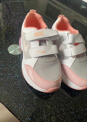 Kız Çocuk Pembe Cırt Cırtlı Spor Ayakkabı - Görsel 3