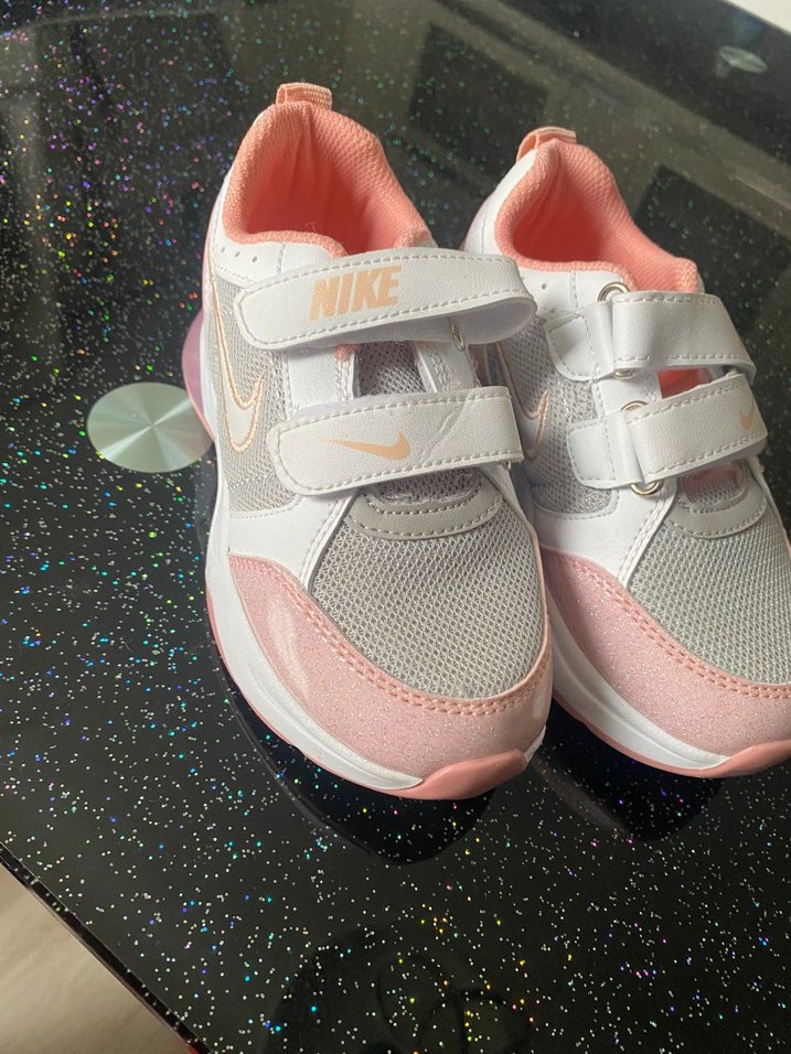 Kız Çocuk Pembe Cırt Cırtlı Spor Ayakkabı - Görsel 3