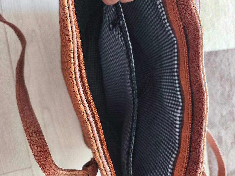 Michael Kors Kahverengi Deri Kadın Çanta - Görsel 5