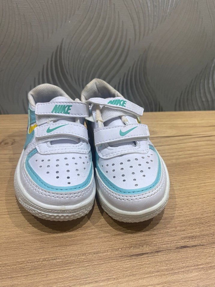 Çok Renkli Kız Çocuk Spor Ayakkabı Velcro - Görsel 2