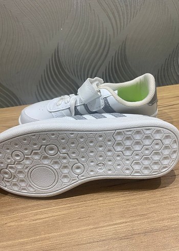 Adidas Erkek Çocuk Beyaz Cırt Cırtlı Spor Ayakkabı - Görsel 3