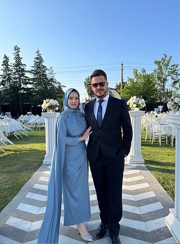 Tesettür abiye elbise