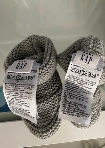 Gap Baby Örgü Patik - Görsel 3