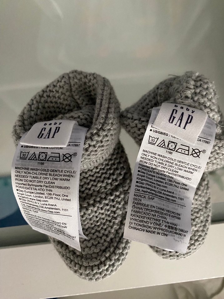 Gap Baby Örgü Patik - Görsel 3