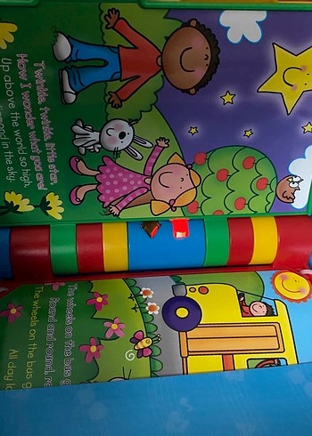 Beden Vtech Çok Renkli Nursery Rhymes Kitabı
