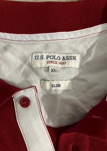 U.S Polo Assn. Kırmızı Unisex Polo Tişört