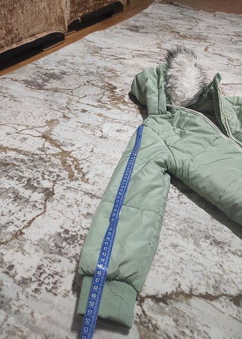 Kız Çocuk  Kapüşonlu Kaban - Görsel 10