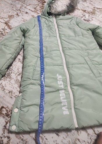 Kız Çocuk  Kapüşonlu Kaban - Görsel 9