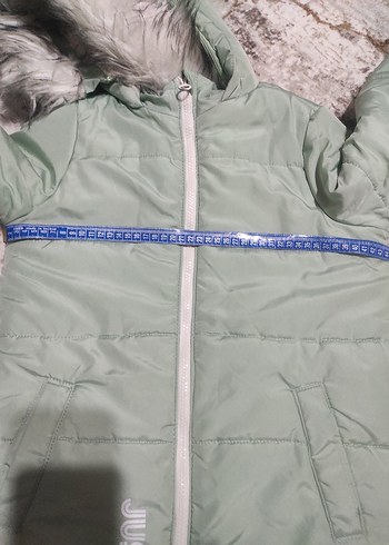 Kız Çocuk  Kapüşonlu Kaban - Görsel 8