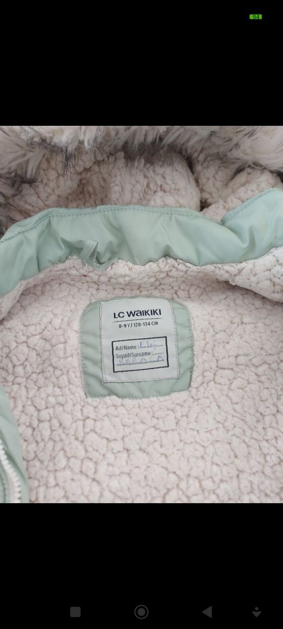 Kız Çocuk  Kapüşonlu Kaban - Görsel 5