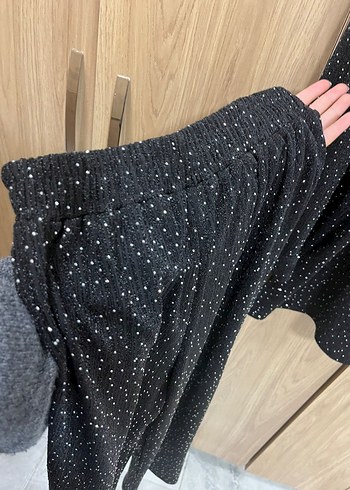 Siyah Puantiyeli Kadın Takım Elbise - Görsel 5