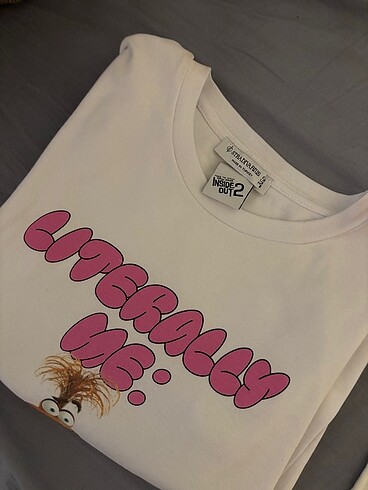 Stradivarius x İnside Out 2 Göbek altı Crop