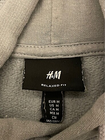 m Beden h&m kapüşonlu sweat