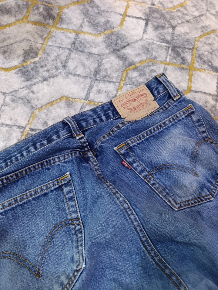Levi's mavi jeans grunge y2k casual — görsel 3/3