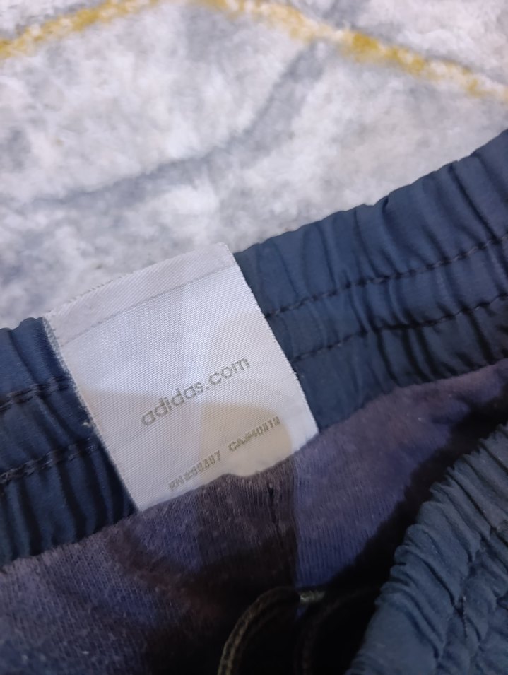 Orijinal Adidas Lacivert Üç Çizgili Eşofman Altı Grunge Y2k — görsel 4/4