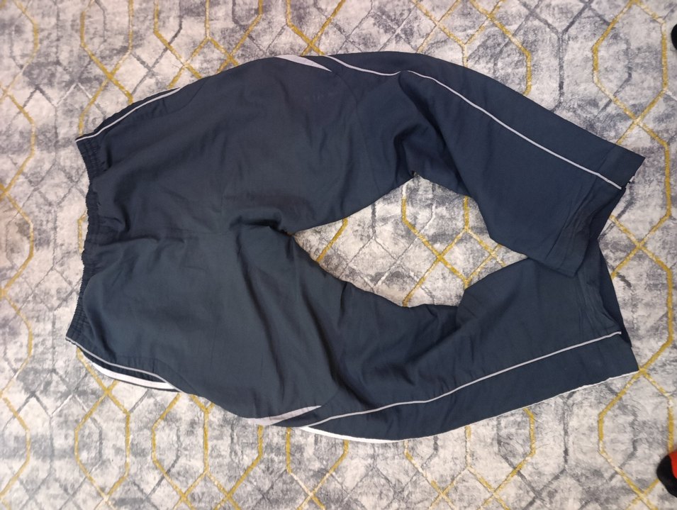 Orijinal Adidas Lacivert Üç Çizgili Eşofman Altı Grunge Y2k — görsel 2/4
