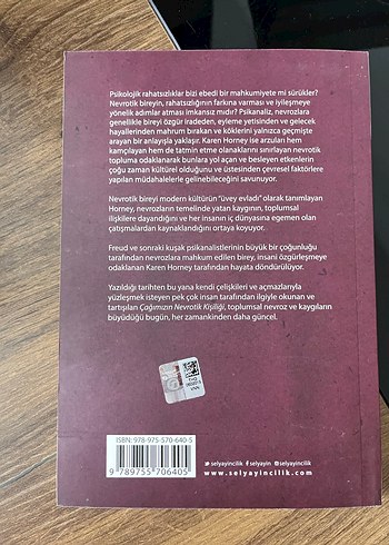 Çağımızın Nevrotik Kişiliği - Karen Horney - Görsel 2