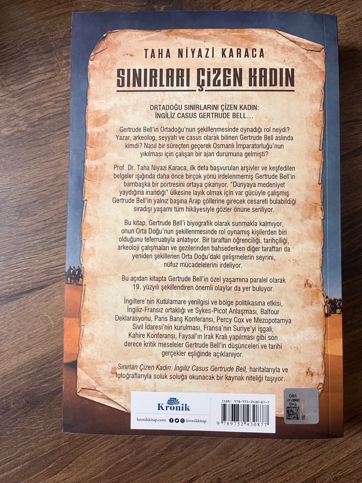 Sınırları Çizen Kadın - İngiliz Casus Gertrude Bell - Görsel 2