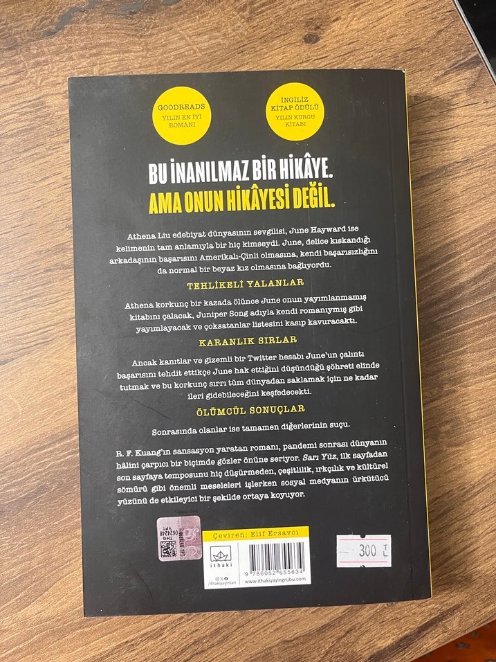 Sarı Yüz - R.F. Kuang - Görsel 2