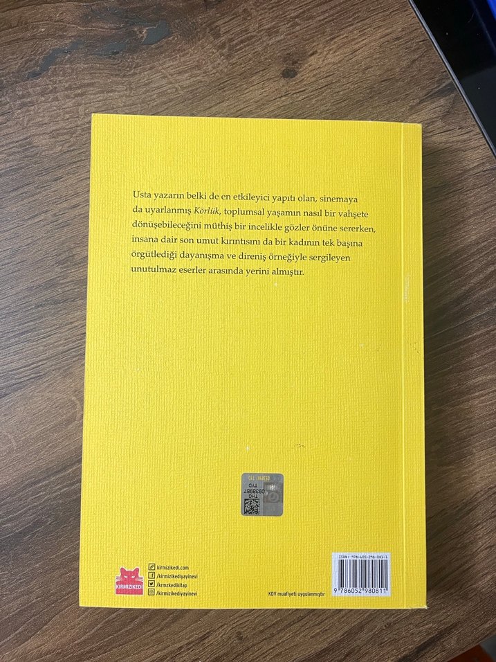 José Saramago - Körlük Romanı - Görsel 2
