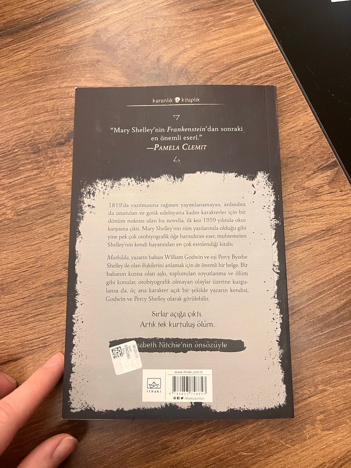 Mary Shelley - Mathilda Romanı - Görsel 2