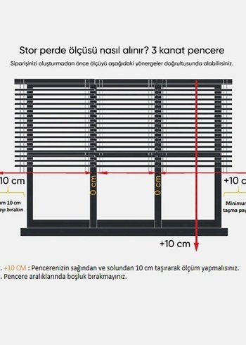Gri Beyaz Çizgili Modern Perde 80eni200boyu - Görsel 5