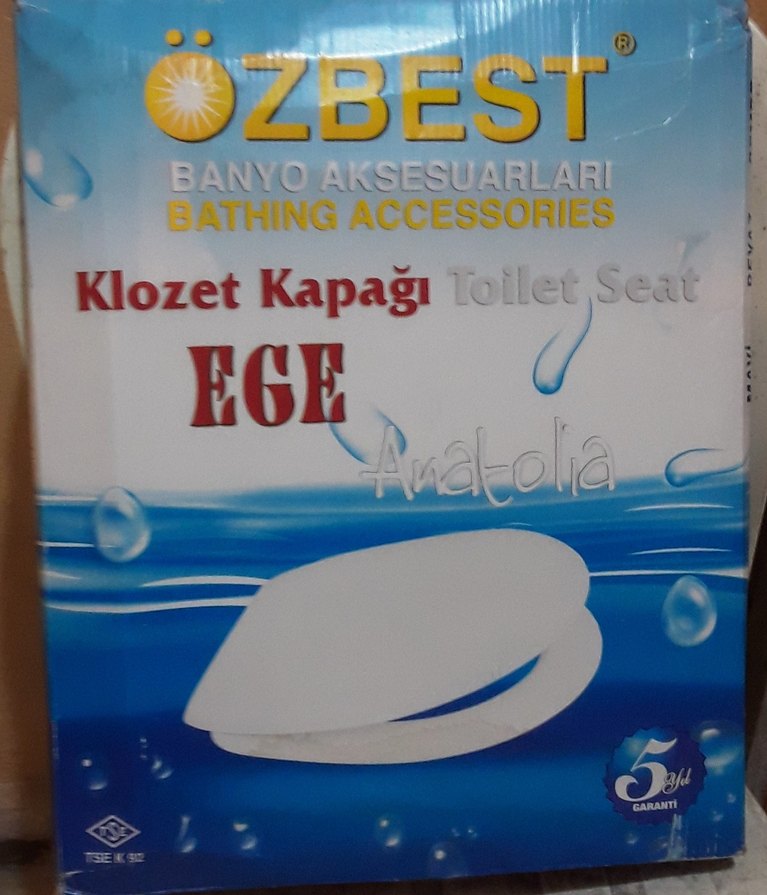 Özbest Beyaz Klozet Kapağı - Görsel 2