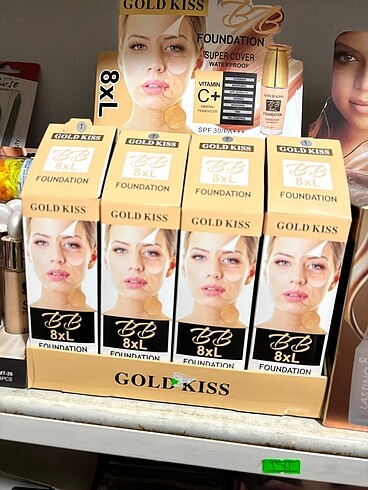 Gold kiss Fondöten