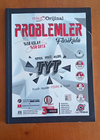 MikroOrijinal TYT Problemler Fasikülü
