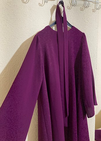 Kadın Mor Uzun Kollu Salaş takım - Görsel 2