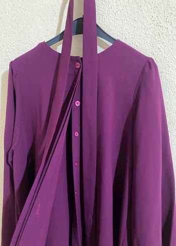 Kadın Mor Uzun Kollu Salaş takım - Görsel 3