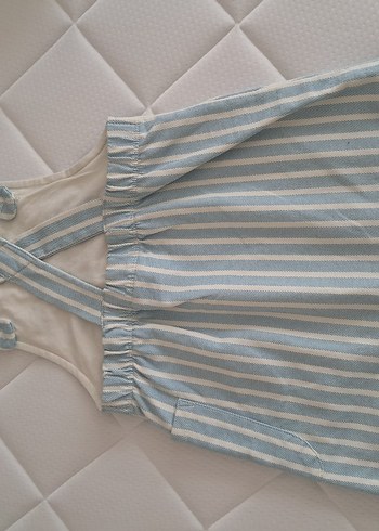 3 Yaş Beden mavi Renk lc Waikiki Mickey Mouse Baskılı Mavi Bebek Tulum