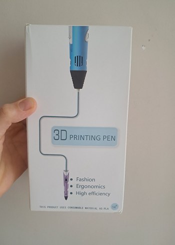 Mavi 3D Yazıcı Kalemi