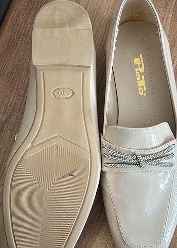 Bej Parlak Tokalı Kadın Klasik  baber - Görsel 3