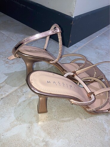 Şık topuklu ayakkabı - Görsel 6