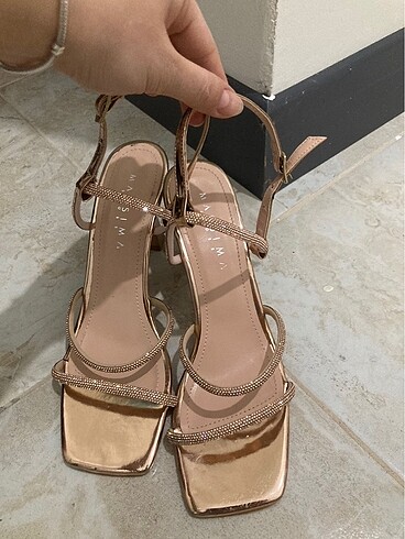 Şık topuklu ayakkabı - Görsel 5