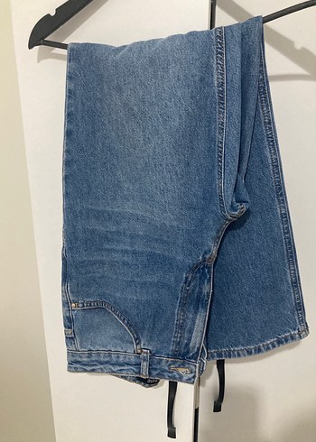 Kadın Mavi Normal Boy Denim Pantolon W28/38 bedeni - Görsel 5