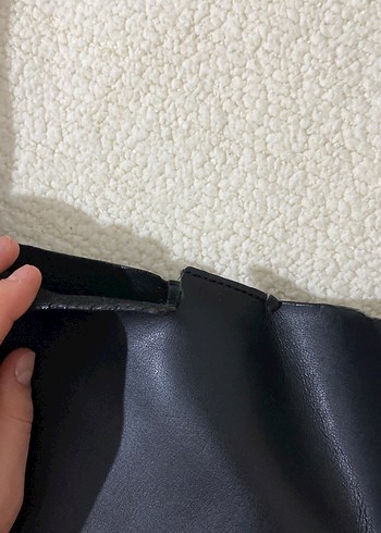 Siyah Minimalist Kadın.biraz kullanılmaya bağlı defosu var - Görsel 2