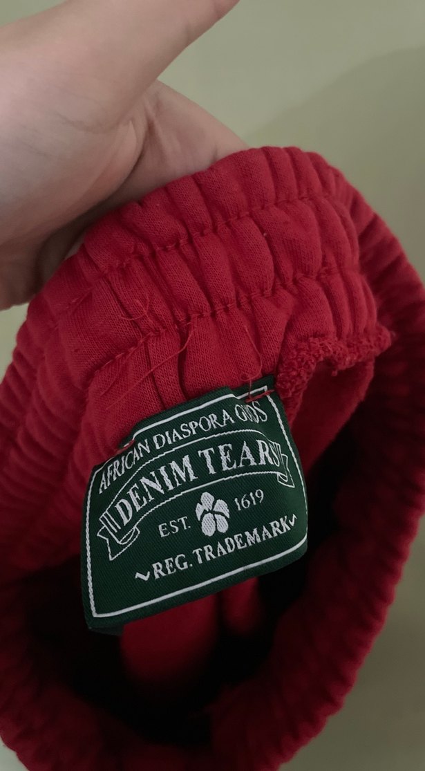 denim tears kapri şort - Görsel 3