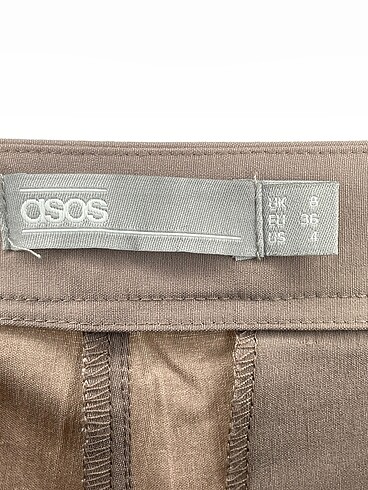 36 Beden kahverengi Renk Asos Düz Kesim %70 İndirimli.
