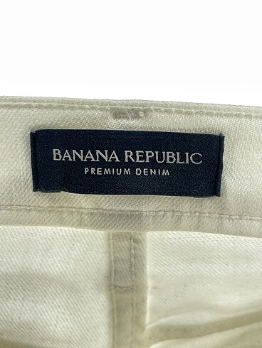 universal Beden beyaz Renk Banana Republic Jean / Kot %70 İndirimli.