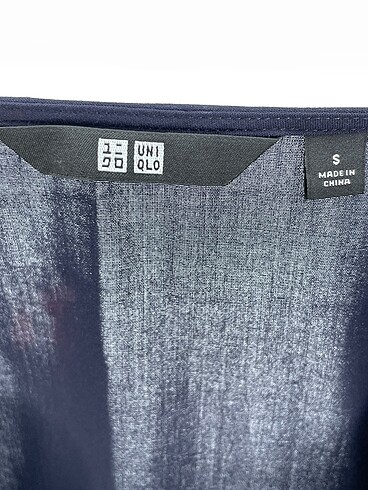 s Beden lacivert Renk Uniqlo Bluz %70 İndirimli.