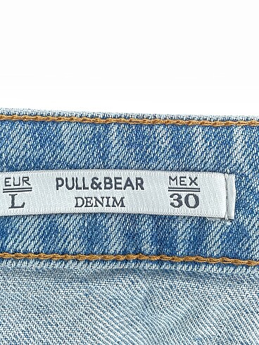 l Beden mavi Renk Pull and Bear Mini Etek %70 İndirimli.